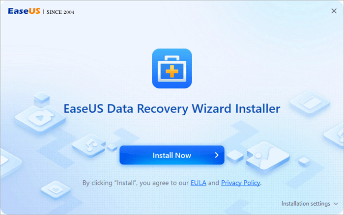 install easeus data recovery software